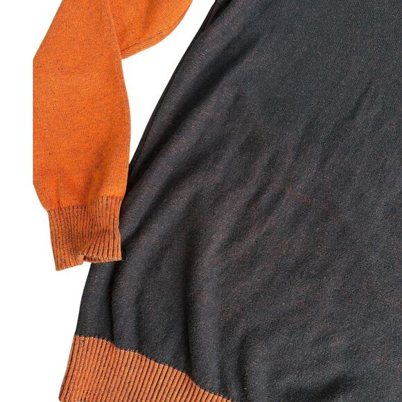 Levi’s Slim Fit Colorblock Sweater M Grunge Crewneck Retro Fall Vibes Pullover - Picture 2 of 6